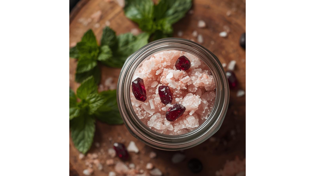 Peppermint Garnet Polish (Body Scrub)